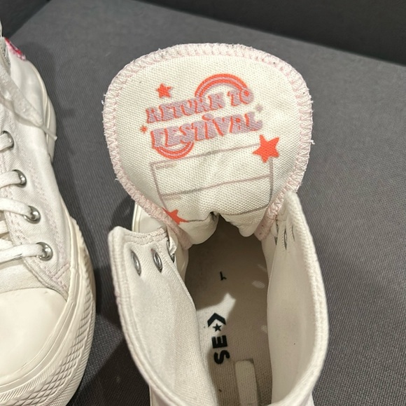 Converse Chuck Taylor All Star Hi Lift Return To Festival Embroidered Platform - Picture 10 of 13